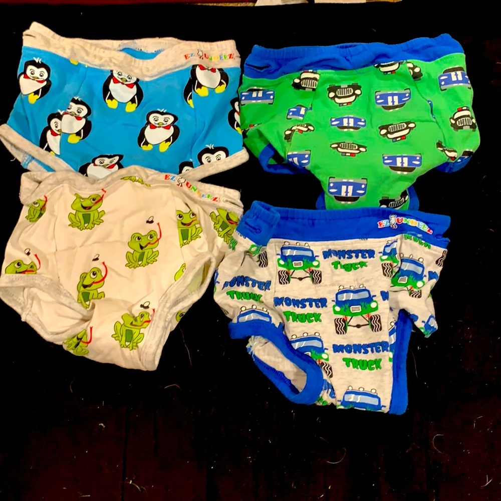 Ez Undeez Boys Training Underwear Siz 3 years